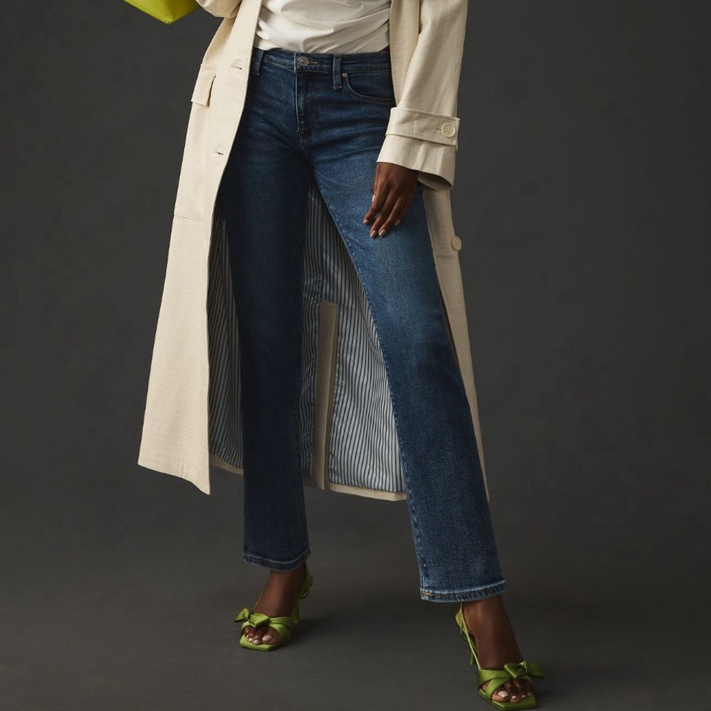 Hudson Nico Mid-Rise Straight-Leg Jeans